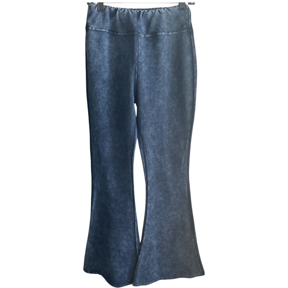 EARTHBOUND Flared Elastic Waist Jeans Black XL